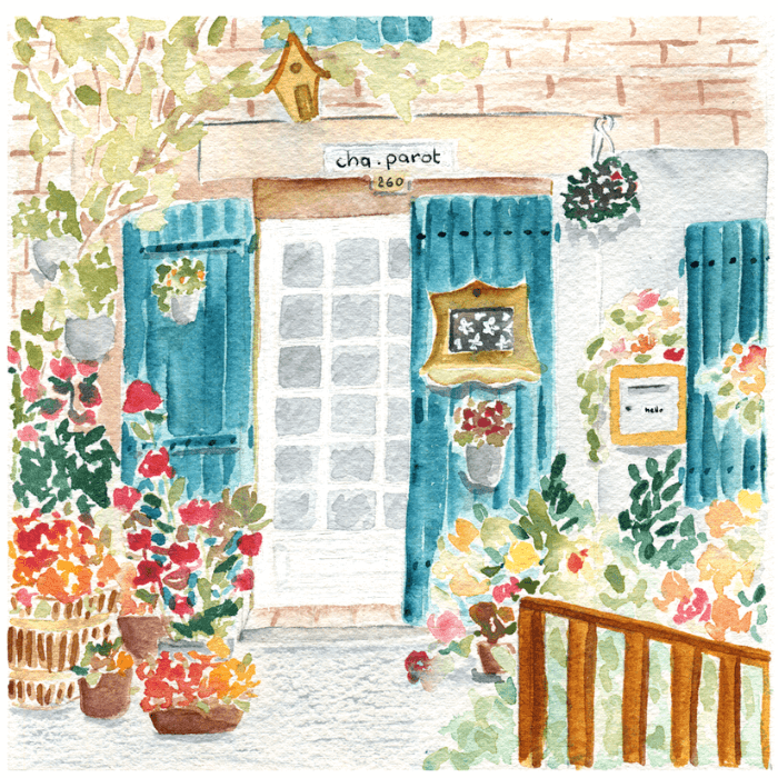 façade de maison_charlotteparot_annecy_la roche sur Foron  Cha.parot, Cha Parot, Art, aquarelle, peinture, peinture à l’eau, aquarelle moderne, tableau  Matériel aquarelle, pinceau, palette, papier, pigments, aquarelle artisanale, crayon aquarellable, craie, pastel, acrylique, stylo, feutre, mix média  Couleur, lumineuse, colorée, couleur intense, couleur douce, couleur joyeuse  Technique, fusion, moderne, humide, sec, lavis, dégradé, superposition  Aquarelliste, peintre, artiste, illustratrice, dessinatrice,   Illustratrion, sur mesure, identité de marque, identité visuelle, univers de marque, charte graphique, packaging, réseaux sociaux, devanture boutique, carte fleuriste,   Peindre, dessiner, jouer, dessiner, réveiller sa créativité, créer, imaginer, inspirer, expérimenter, esquisser  Atelier, atelier d’aquarelle, atelier peinture, cours de peinture, cours de dessin, cours d’aquarelle, workshop, workshop aquarelle, atelier en ligne, cours en ligne, atelier créatif,   Haute-Savoie, Annecy, La Roche sur Foron, Saint-jean-de-Sixt, La Clusaz, Manigod, Lyon, Auvergne-Rhônes-Alpes  Moderne, abstrait, minimaliste, loose, simple, motif, flou, pattern, naïf,   Dessin, croquis, esquisse,   Tableau de peinture, toile moderne, tableau d’art,   Détente, zen, relax, prendre du temps, ralentir,  Créativité, créatif, créative, créer, inspiration, âme créative  Fleur à l’aquarelle, rose, dahlia, pivoine,   Boule fleurie, flower power, plantes d’intérieur, paysage à l’aquarelle, montagnes, sapins, automne, couronne de noël, animal fleuri, renne fleuri, façade de maison, devanture de boutique, chalet de montagne, aurore boréale, aquarelle et fleurs séchées, poterie aquarelle, céramique, yoga aquarelle, retraite créative, initiation à l’aquarelle, découverte, niveau débutant, intermédiaire, avancé,   Ebook, tuto, tutoriel, pas à pas, fiche,   L’eau bleue, Les tribulations de Marie, Saleanndre, Made by khani, Happy Chantilly, lennyillustration, Jennifer Lefèvre, Cécile Metzger, coucou illustration, domestika, artisane, atelier bonjour couleurs, bluevertsoul, adolieday, abolie, lauratravelbook, laura travel book, laura pasquet,lencreriemarine,lencrerie marine, o_aquarelle, lepaon, emma block,   jolies graines, hahnemhule, coton, cellulose, pinceau raphaël, moulin du coq le rouge, fabriano artistico, arches, aquarelle et pinceaux, les beaux arts, routier et plé, les comptoirs créatifs